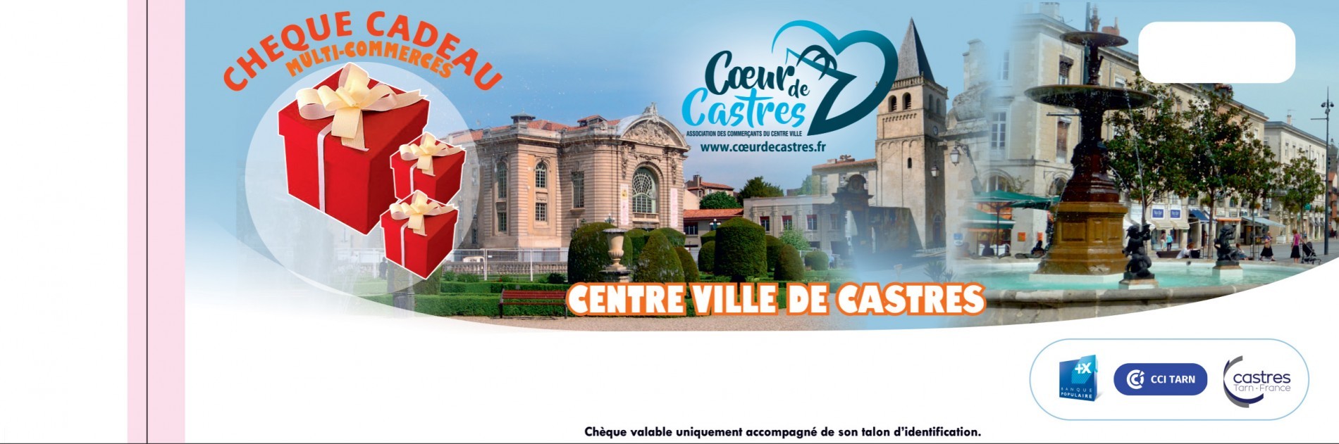  Coeur de Castres - CHEQUE CADEAU CASTRES