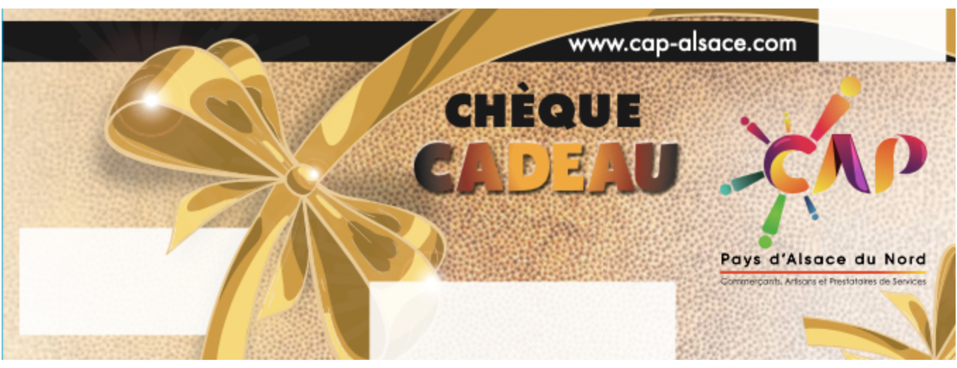 CAP ALSACE  - CHEQUE CADEAU HAGUENAU