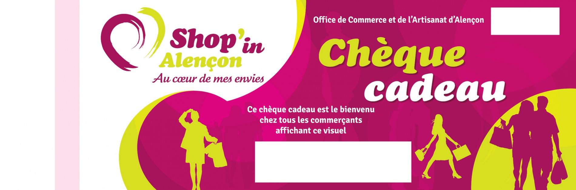 Shop'in Alençon - CHEQUE CADEAU ALENCON 
